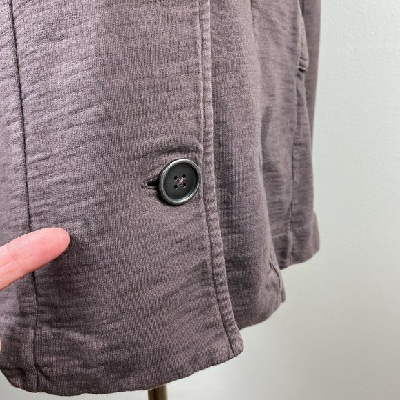 Fresh Produce Jacket XS Brown Button Up Pockets 100% Cotton Long Sleeve‎ - Picture 7 of 12